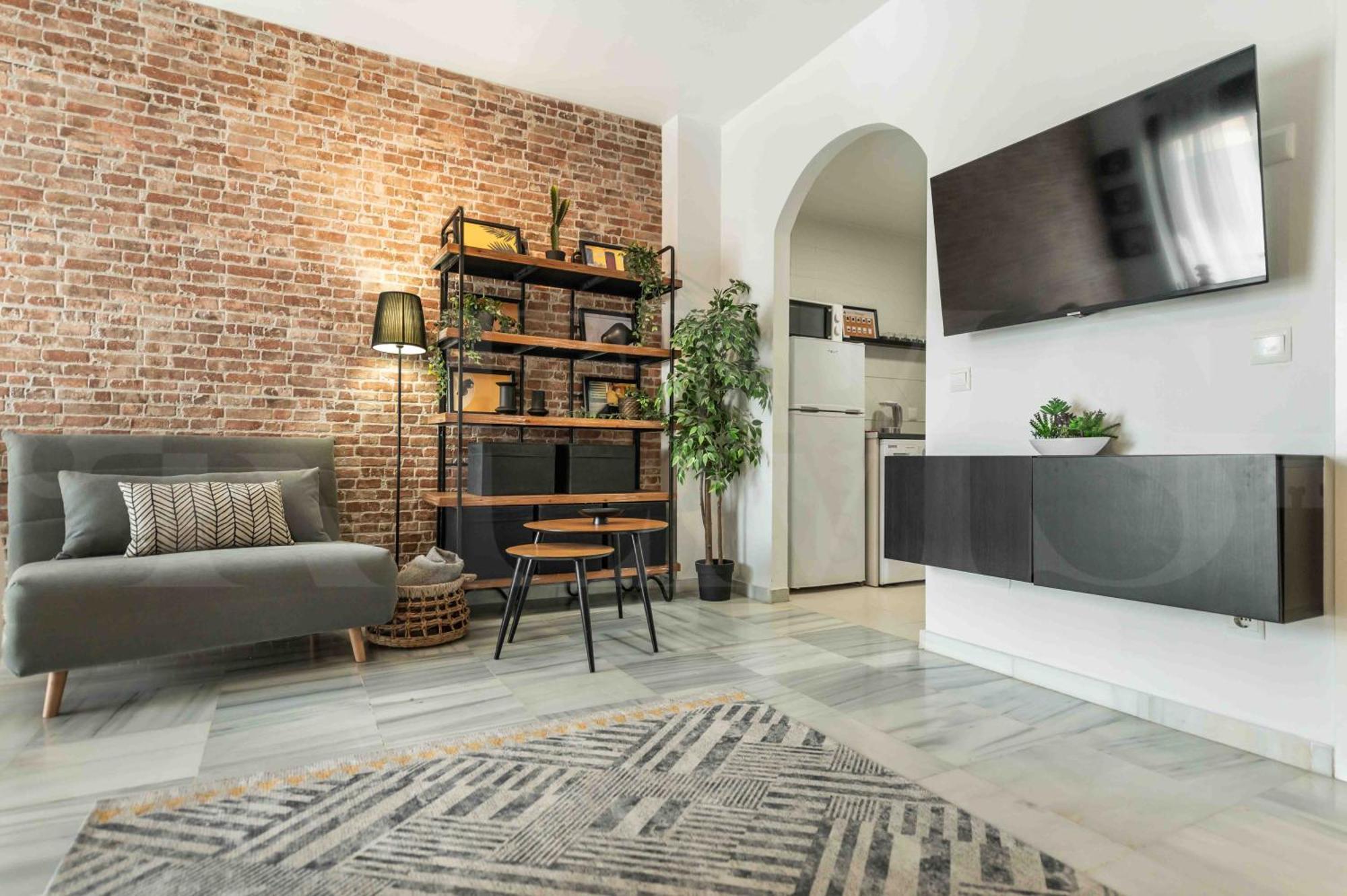 Modern Studio With Private Rooftop Terrace By Rems Malaga Exterior photo